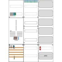 Zählerschrank für 1x 3-Punkt-Zähler,...