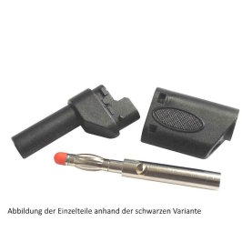 4mm Labor-Sicherheitsstecker, vollisoliert, stapelbar, 32A, verschiedene Farben