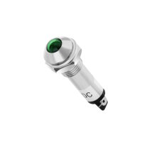 LED Signallampe 12V AC/DC Grün | Einbau-Ø 8mm...