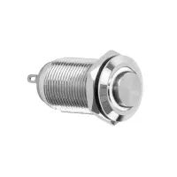 Metall-Drucktaster IP67 | Einbau-Ø 12mm | 12V...