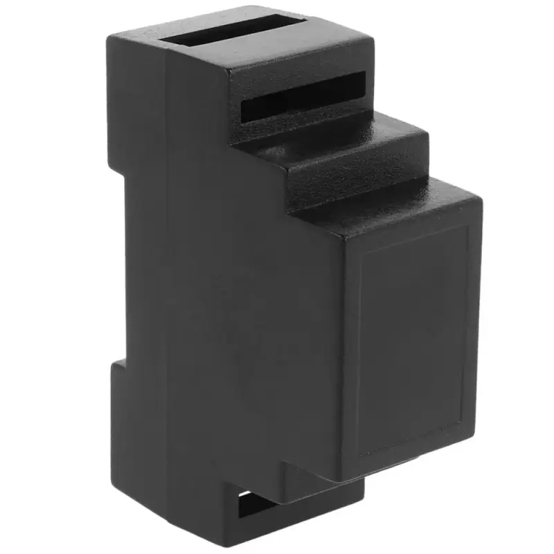 Hutschienengehäuse 1-C – 17x71x90 Mm, ABS Grau Für DIN-Schiene