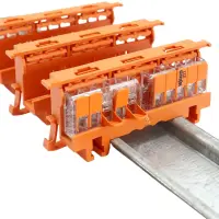 WAGO 221-500 Hutschienenhalter TS35 Klemmenadapter...