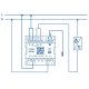 EFAPEL UP-Einsatz, Raumthermostat, digital, mit Fühleranschluss