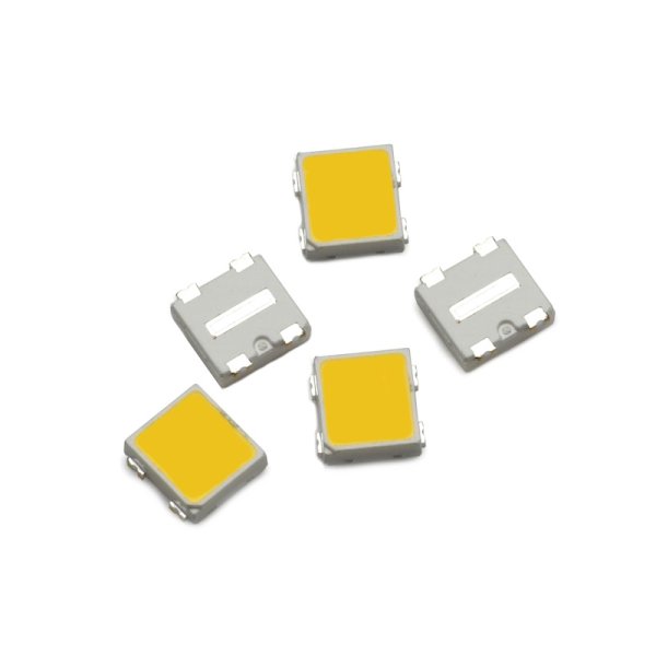 10x AVAGO ASMT-QYBG-NEGGE SMD Power-LED, 0,5W, 3500K, 41,8lm, 3,5x3,2x1,1mm