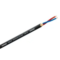 CORDIAL CMK250, Mikrofonleitung, 2x0,5mm², Schwarz,...