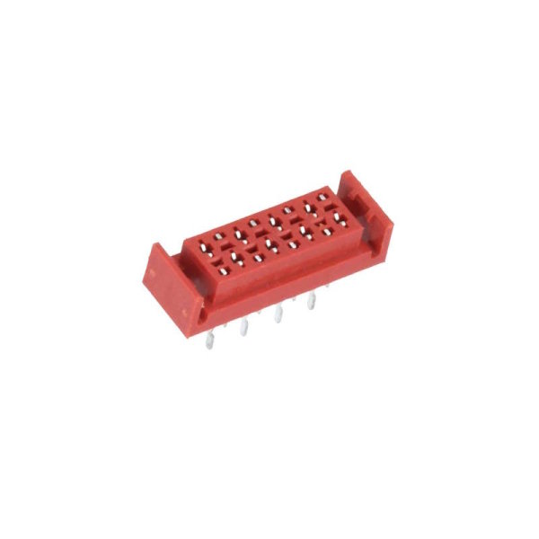 AMPHENOL Micro-Match Buchsenleiste mit Verriegelung, RM1,27, rot, 8-polig