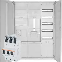 Zählerschrank-Set | 1x eHZ/1R TSG Verteilerfeld APZ...
