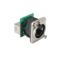 NEUTRIK NE8FDP RJ45 Netzwerk Durchgangs-Einbaubuchse...