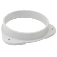 Kunststoff-Flansch, Innen-Ø 118mm, Aufbaumontage,...