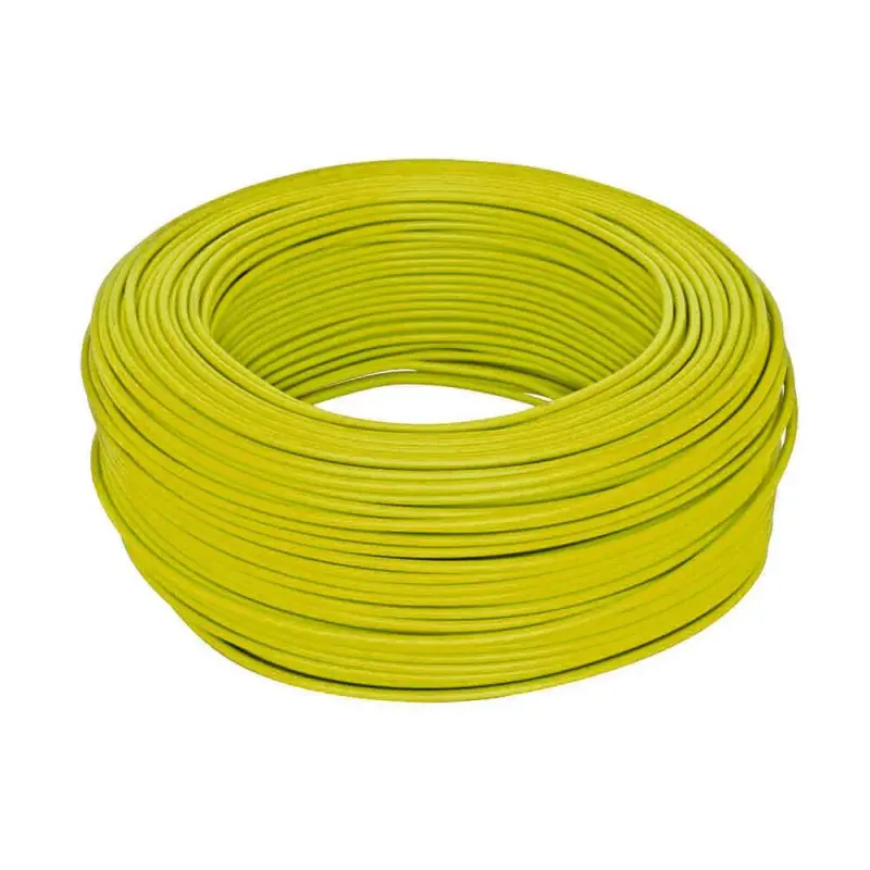 H07V-K 1,50mm² Aderleitung flexibel | Schaltlitze 100m Gelb