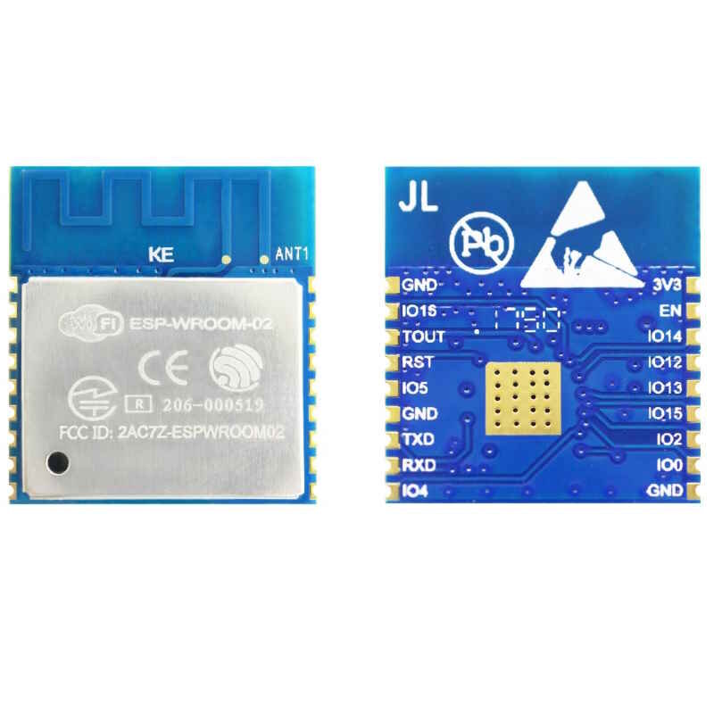 ESPRESSIF ESP-WROOM-02 WiFi-Modul, 2,4-2,5GHz, 72,2MB/s