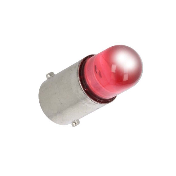 LED Begrenzungsleuchte rot-weiß, 9 Dioden 12V-24V