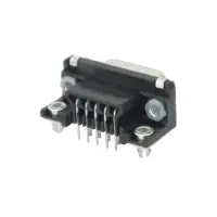 TE connectivity 747840-4 D-Sub Stiftleiste 9-polig | Printmontage 90°