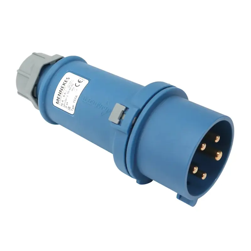 MENNEKES 157A CEE Stecker 5-polig 16A 9h 400V | IP44 Schraubklemmen