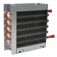 AAVID M05-050SB0 Kupferrohr-Rippenwärmetauscher | 10,3 bar | max. 200°C