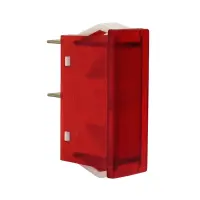 SIGNAL-LUX 35B Signallampe 35x10mm 230VAC Rot | Neon...
