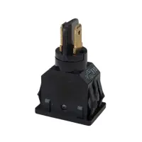 SIGNAL-LUX 04B Signallampe 19x13mm 230VAC Rot | Neon 4,8mm Flachstecker