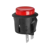 R13-527C-02 B/R Drucktaster | 20mm Einbau-Ø | 1...