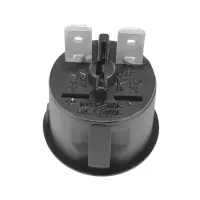 R13-527C-02 B/G Drucktaster | 20mm Einbau-Ø | 1 Schließer 6A 250VAC | Grün