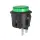R13-527C-02 B/G Drucktaster | 20mm Einbau-Ø | 1 Schließer 6A 250VAC | Grün
