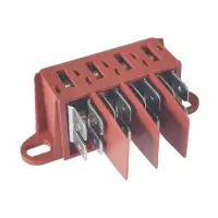 FV4734/4P Federkraft-Netzanschlussklemme 6,3mm...