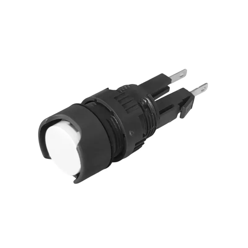 APEM A0109Y Modularschalter-Gehäuse, Einbau-Ø 16mm, tastend, IP65, weiß