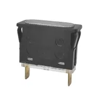 Signallampe 35x12mm 230VAC Weiß | Neon 6,3mm...