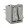 SIGNAL-LUX 83 Dual-Wippschalter 30x22mm | 2/0/1 + 0/I | 16A 250VAC Grau