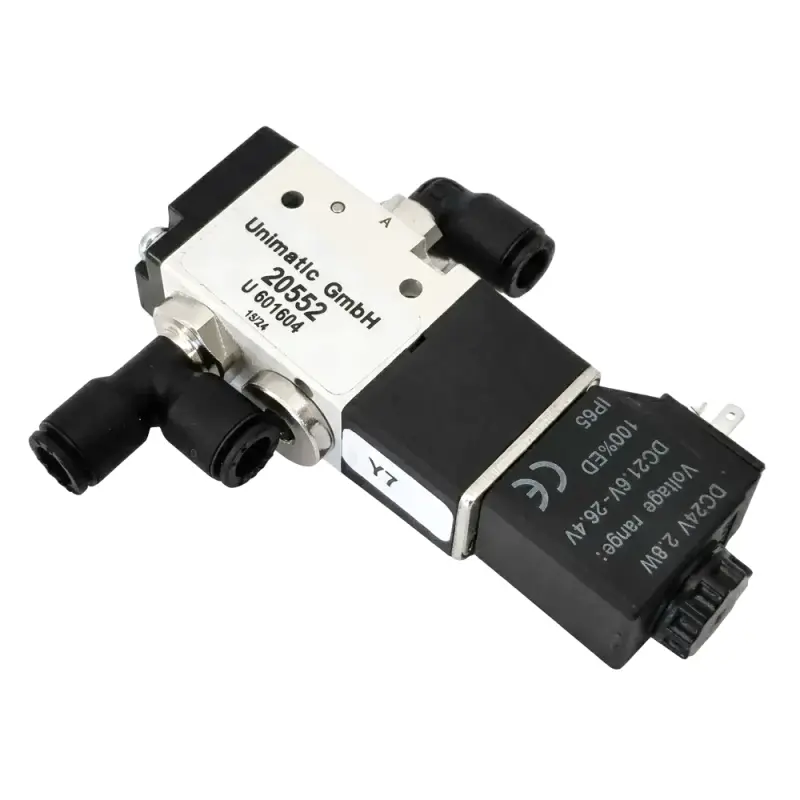 UNIMATIC U601604 2/2-Wege Magnetventil mit Federrückstellung NC | 24VDC 2,8W