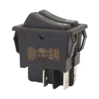 SIGNAL-LUX 83 Dual-Wippschalter 30x22mm | 2x EIN/AUS 16A...