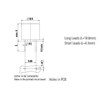 TR5 Subminiatursicherung Flink 0,40A 250V | RM5,08 10...