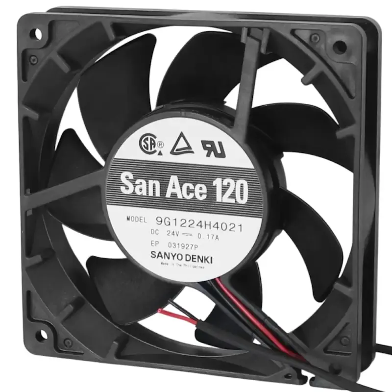 SANYO DENKI San Ace 120 Axiallüfter 120x120x25mm | 24VDC 4W 2,5m³/min 43dBA