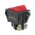 Kontroll-Wippschalter 30x22mm | 2-polig EIN/AUS 20A 250VAC | Rot Steck/Schraub