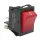 Kontroll-Wippschalter 30x22mm | 2-polig EIN/AUS 20A 250VAC | Rot Steck/Schraub