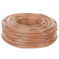 UL/cUL Schaltdraht starr | AWG18 105°C | Braun 100m Ring