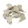 CONTA-CLIP SMAG6/4BG Messabgriffsklemme | 4mm², Schraubklemmen, beige | 10 Stück
