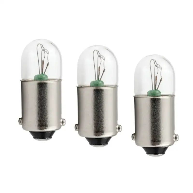 Glühlampe BA9s 12V 2W | Röhrenform 9x23mm | 3 Stück