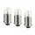 Glühlampe BA9s 12V 2W | Röhrenform 9x23mm | 3 Stück