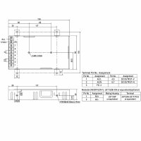 MEAN WELL Serie RSP-100 Netzteile, 1U (H 30mm), PFC, 100W