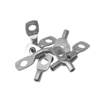 Rohrkabelschuh Kupfer verzinnt, 10mm², M8, 10...