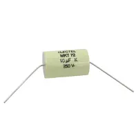 ELECTEL MKT72 Folienkondensator axial | 10µF 10%...