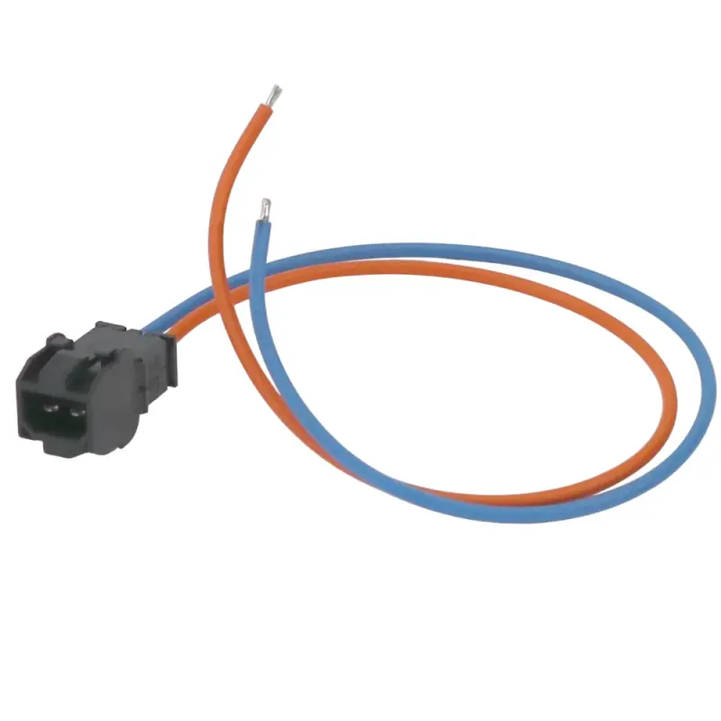 TE/AMP 928193 Stecker 2-polig | FASTIN-FASTON 110 | 25cm Leitungen Orange/Blau