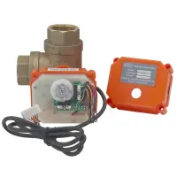 3-Wege Umschaltventil IG 3/4" | Motor 5VDC 3W | inkl. Endschalter | B-Ware