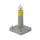 B&J 8352 Steck-Glimmlampe für Schalter/Taster | 250VAC 1,0mA | 19x19mm Gelb