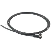 BINDER Serie 763 M12-A Kabel 2m Schwarz | Winkeldose...