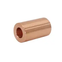 Distanzhülse Kupfer massiv | ØxL 17x30mm /...
