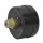 Manometer 0-6 bar / 0-87 psi | AG 1/4" hinten | Metallgehäuse Ø 52mm Schwarz