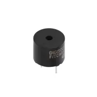 Piezo-Signalgeber mit Elektronik, Ø 12mm, 3-7VDC,...