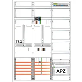 Komplett-Zählerschränke, 3-Punkt, TSG,...