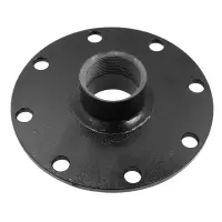 Gewindeflansch emailliert | Lochkreis 150mm | Gewinde...